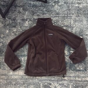 Columbia Brown Fleece Jacket